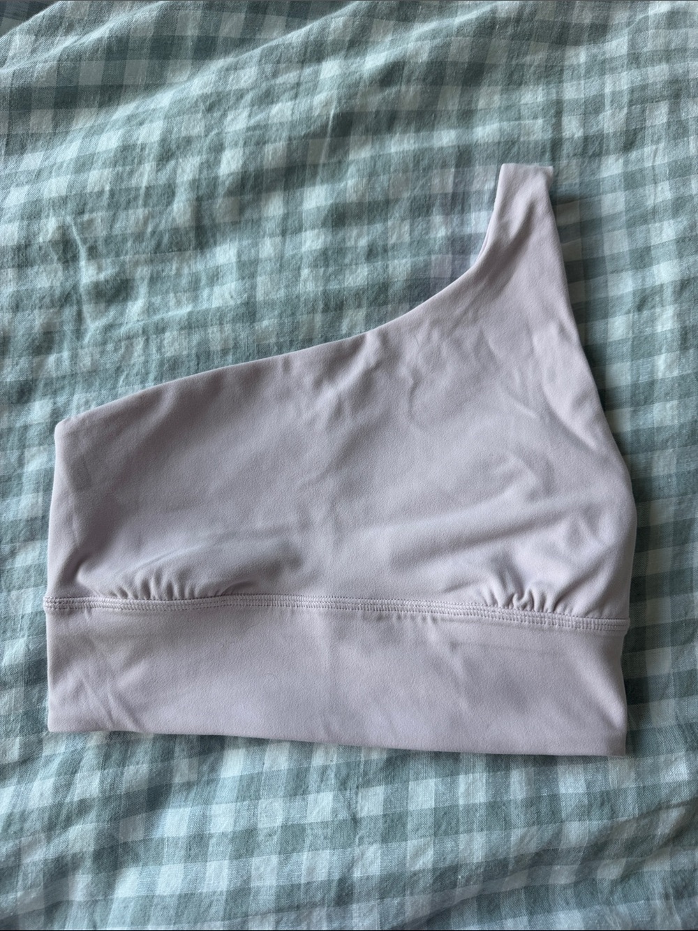 Lululemon One-Shoulder pink Sports Bra Top